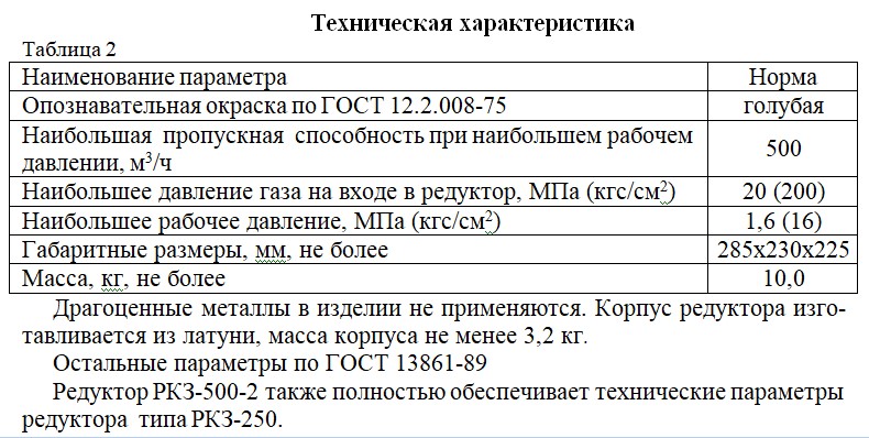 Редуктор рамповый кислородный  РКЗ-500-2(БАМЗ)