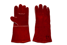 Краги 5-ти палые Металлург УСИЛ с подкл. красн, спилок KEVLAR 1401