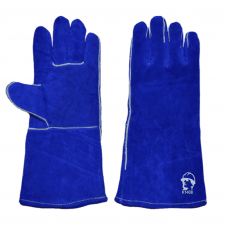 Краги Сапфир 35см, KEVLAR 1408 синие с подкладкой