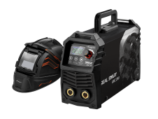 Инвертор REAL SMART ARC-200 BLACK(маска,краги) (Z28303) (Сварог)
